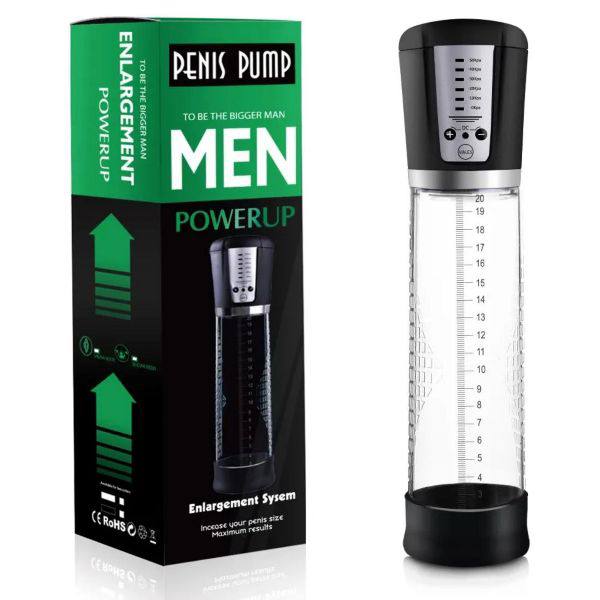 Digital penis pump