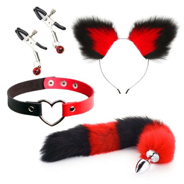 Fox tail set